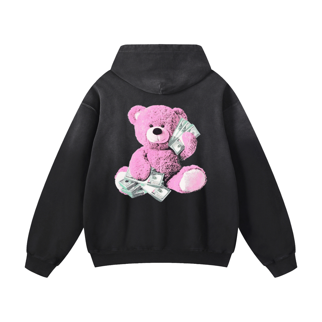 Money bear sunfade hoodie