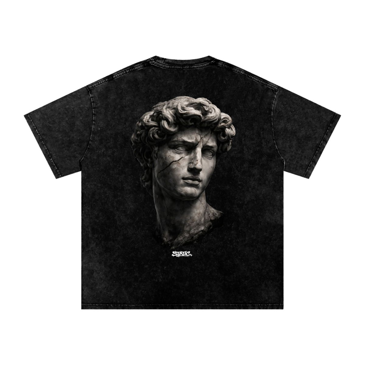 Greek statue oversized tee