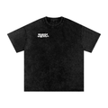 Skull oversized washed tee