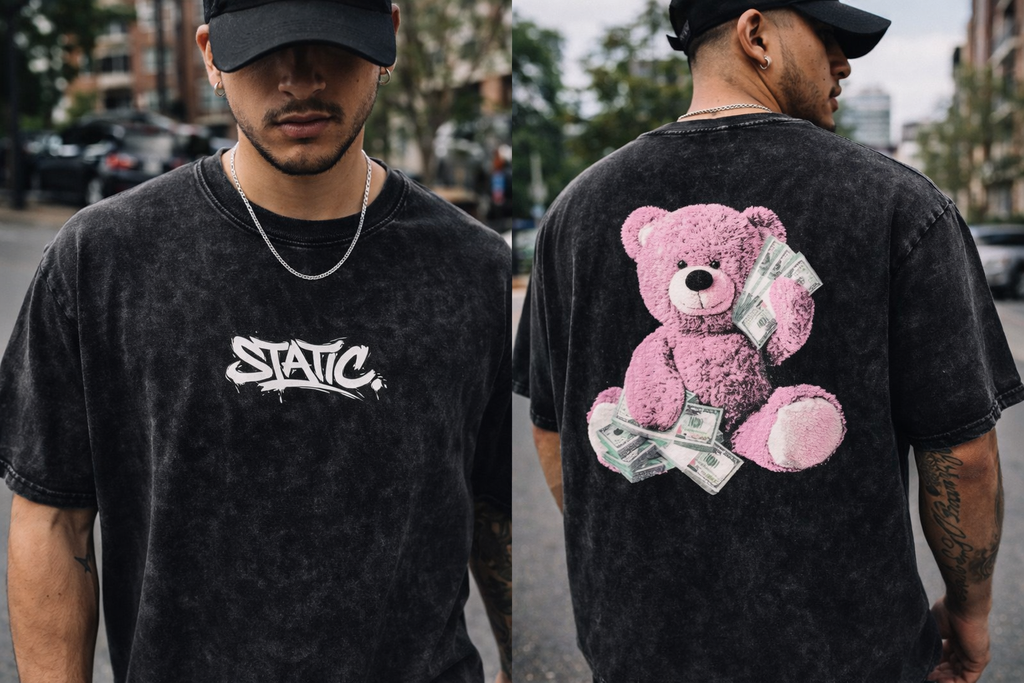 Money bear Oversized Tee