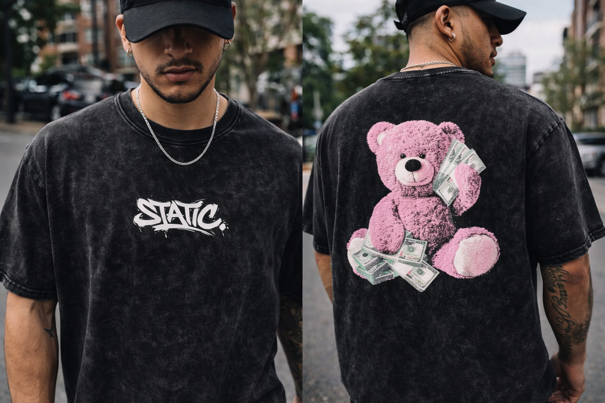 Money bear Oversized Tee