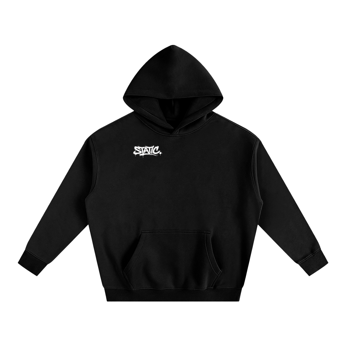 Skull Oversized Fleeced Hoodie